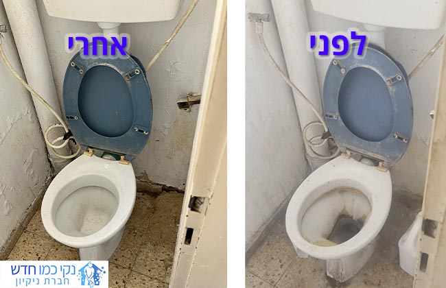  ניקיון דירה ישנה בירושלים כולל שטיפת אסלה בשכונת קריית היובל